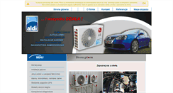 Desktop Screenshot of aldi.net.pl