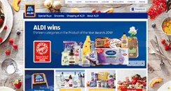 Desktop Screenshot of aldi.com.au